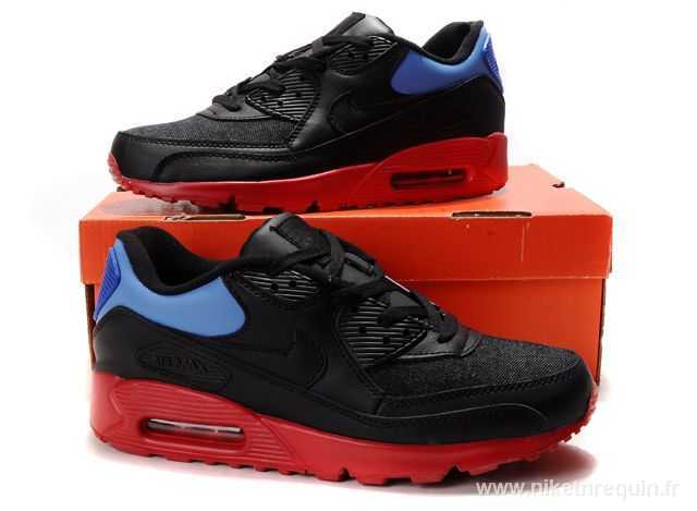 Nike Air Max 90 chaussures noires (2)